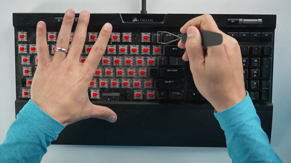 how to remove mechanical keyboard keys